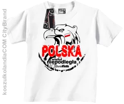 Polska Wielka Niepodległa - Koszulka dziecięca biała 