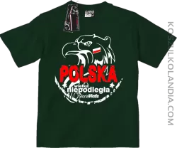 Polska Wielka Niepodległa - Koszulka dziecięca  butelkowa 