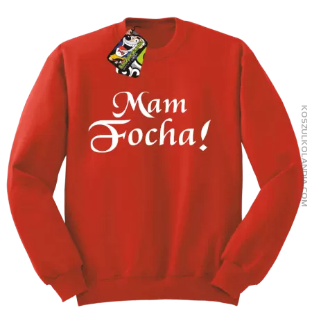 Mam Focha - Bluza męska standard bez kaptura 