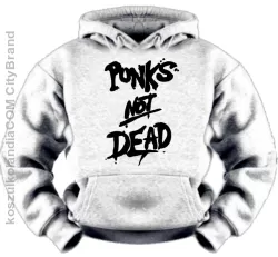 Punks not dead - bluza męska z kapturem 56