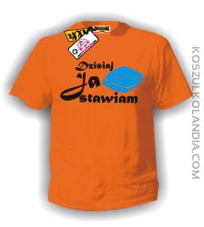 Dzisiaj JA stawiam - VIAGRA - koszulka męska pomarańczowa