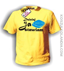 Dzisiaj JA stawiam - VIAGRA - koszulka męska żółta