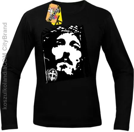 Jezus Chrystus Umarł na krzyżu za grzechy nasze - Longsleeve męski