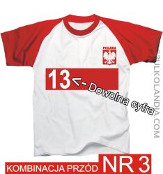 Koszulka piłkarska REPREZENTACJA POLSKI z własnym nadrukiem - MĘSKIE I DZIECIĘCE - Koszulki POLSKA