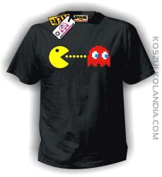 Pac-Man- koszulka męska czarna