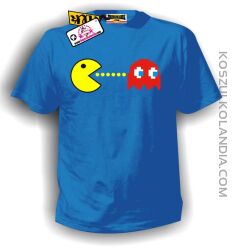 Pac-Man- koszulka męska niebieska