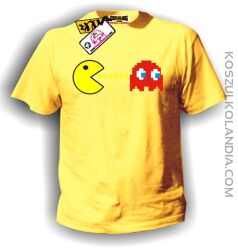 Pac-Man- koszulka męska żółta