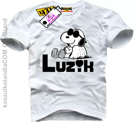 Snoopy Luzik - koszulka męska