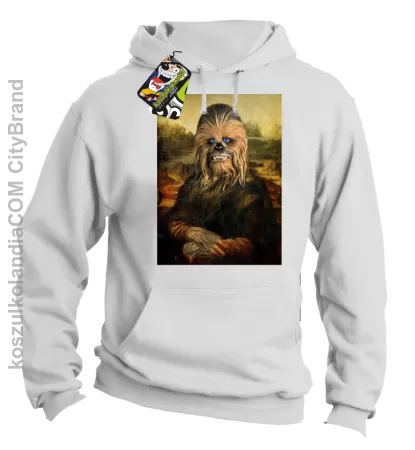 Mona Lisa Chewbacca CZUBAKA - Bluza męska z kapturem