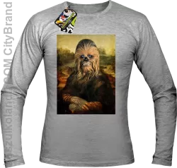 Mona Lisa Chewbacca CZUBAKA - Longsleeve męski melanż 