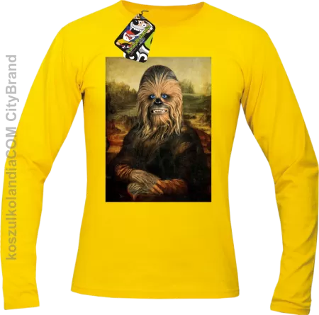 Mona Lisa Chewbacca CZUBAKA - Longsleeve męski