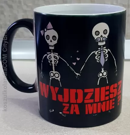 Wyjdziesz za mnie? - MAGICZNY Kubek ceramiczny 