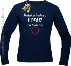 Najukochańszy łobuz na świecie - Longsleeve męski granat