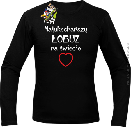 Najukochańszy łobuz na świecie - Longsleeve męski 