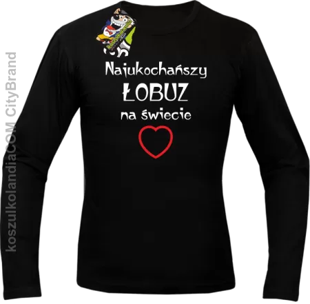 Najukochańszy łobuz na świecie - Longsleeve męski 