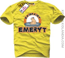 Zajefajny Emeryt Super koszulka z nadrukiem