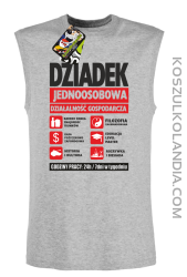 DZIADEK - Jednoosobowa działalność gospodarcza - bezrękawnik męski TANK TOP - Melanż