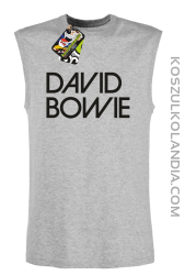 DAVID BOWIE -  bezrękawnik męski TANK TOP - Melanż