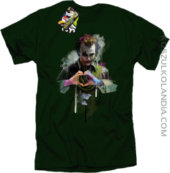 Love Joker Halloweenowy - koszulka męska butelkowa