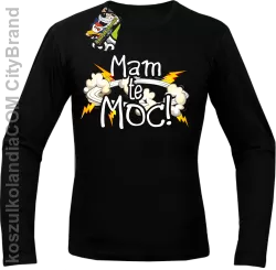 MAM te moc -  Longsleeve męski czarny 