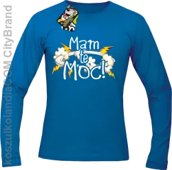 MAM te moc -  Longsleeve męski niebieski 