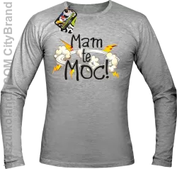 MAM te moc -  Longsleeve męski melanż 