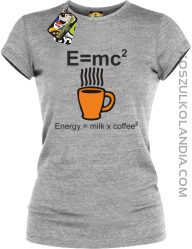 E = mc2 - Koszulka damska melanż
