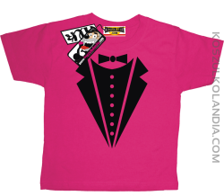 Frak - koszulka dziecięca - różowy