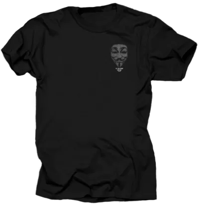 Anonymous We are Legion Transparent Small -  koszulka męska