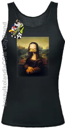 MonaLisa Mother Ducker - Top damski czarny 