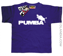 Pumba - koszulka dziecięca - fioletowy