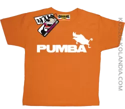 Pumba - koszulka dziecięca - pomarańczowy