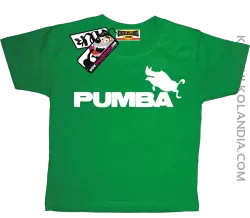 Pumba - koszulka dziecięca - zielony