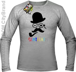 Gentlemen Retro Style - Longsleeve  męski melanż 