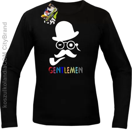 Gentlemen Retro Style - Longsleeve męski