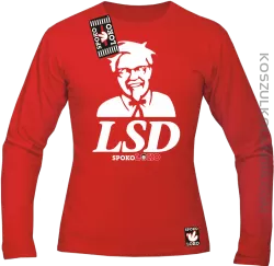 LSD Beffy - Longsleeve męski czerwony 