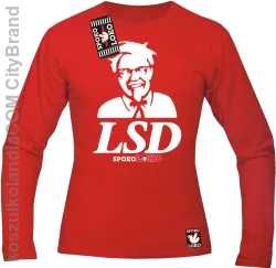 LSD Beffy - Longsleeve męski czerwony 