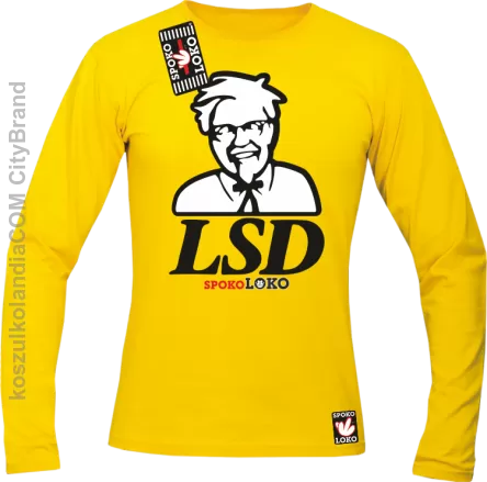 LSD Beffy - Longsleeve męski żółty 