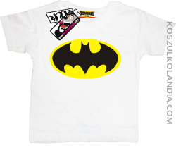 Batman - koszulka dziecięca - biały