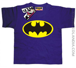 Batman - koszulka dziecięca - fioletowy