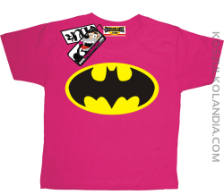 Batman - koszulka dziecięca - różowy