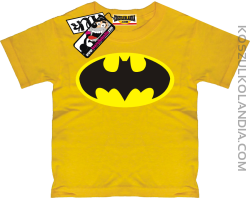 Batman - koszulka dziecięca - żółty