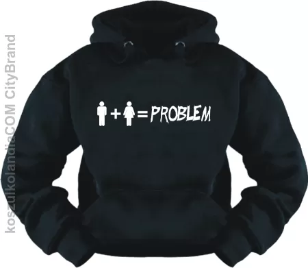 on + ona = problem - bluza z nadrukiem Nr KODIA00064bl