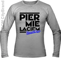 Pier mie laciem slunski chachor - Longsleeve męski melanż 