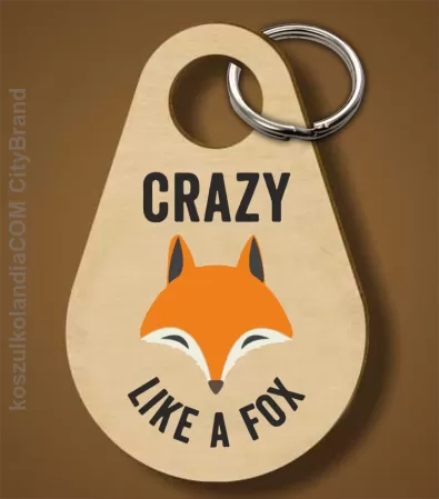 Crazy like a Fox - Breloczek