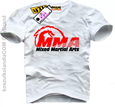 MMA Mixed Mantial Arts Smok - Koszulka Męska