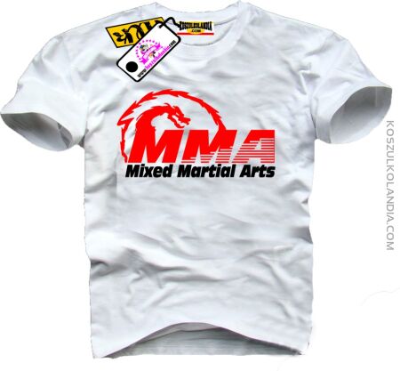 MMA Mixed Mantial Arts Smok - Koszulka Męska