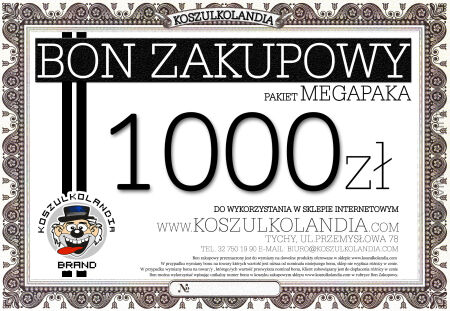 Bon ZAKUPOWY Pakiet MEGA PAKA 1000 zł