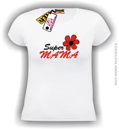 Super mama - koszulka damska