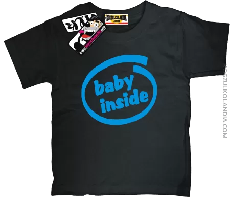 Baby inside - zabawna koszulka dziecięca